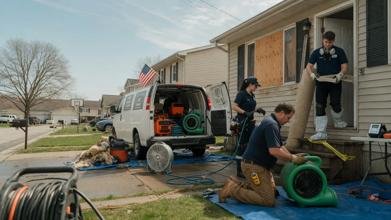 Water Damage Restoration in Hartford, WI near me